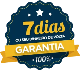Selo de garantia de 7 dias ou seu dinheiro de volta